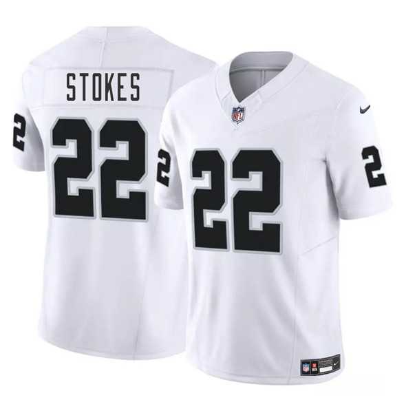 Men & Women & Youth Las Vegas Raiders #22 Eric Stokes White 2025 F.U.S.E. Vapor Stitched Jersey,We sell and wholesale Men & Women & Youth Las Vegas Raiders #22 Eric Stokes White 2025 F.U.S.E. Vapor Stitched Jersey on line form chian!